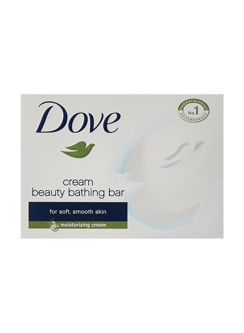 Dove Cream Beauty Bathing Bar, 100g (Pack of 3) - Image 1